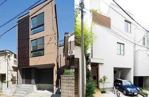 狭小住宅でもプランの自由度が高い
